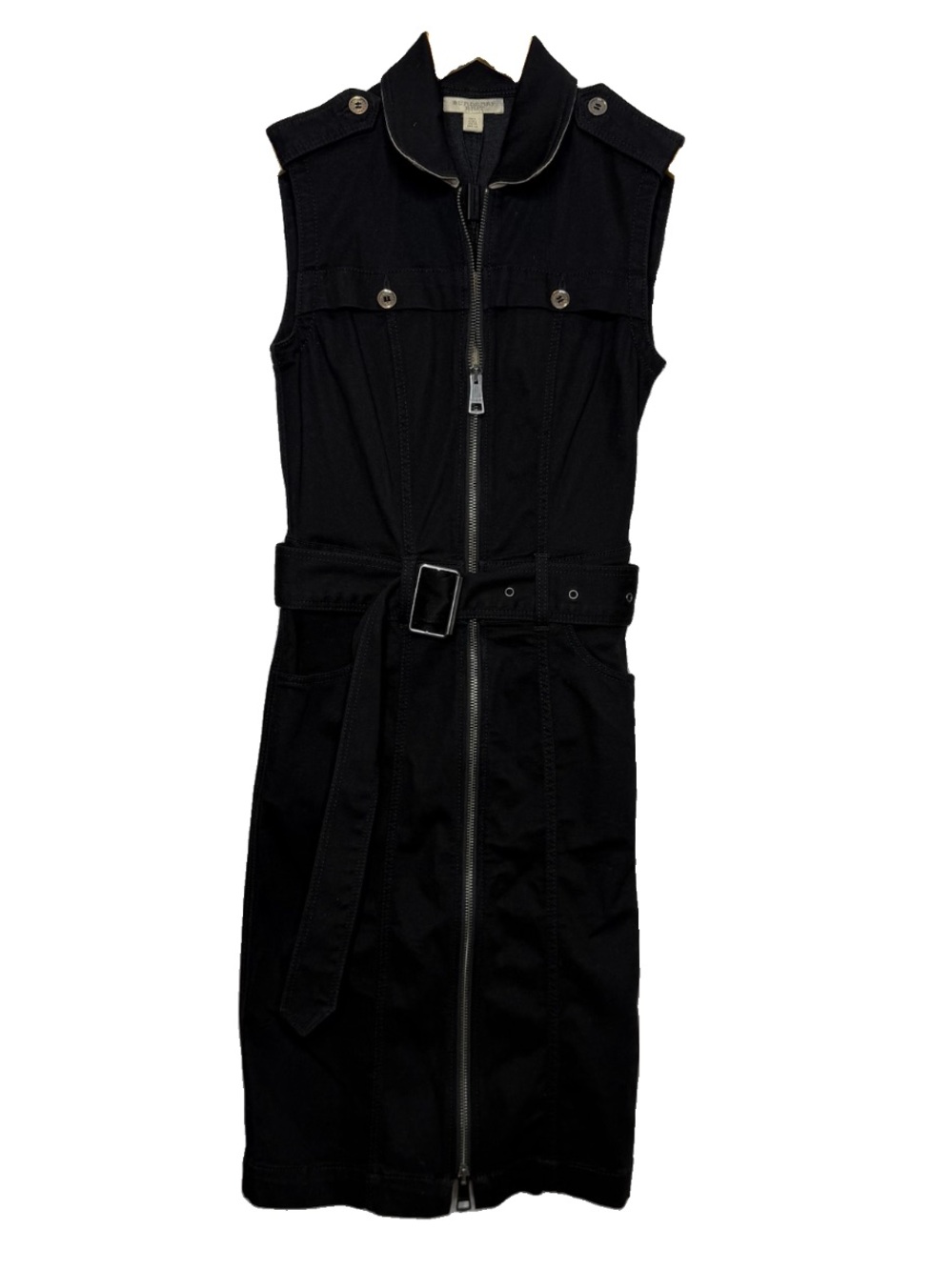 Burberry Brit Sleeveless Tench Dress